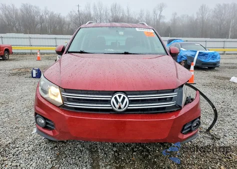 2014 Volkswagen Tiguan S из США, поврежденный, VIN WVGAV3AX4EW022313